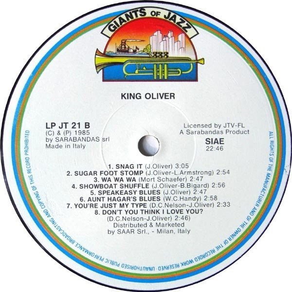 King Oliver - King Oliver (LP)