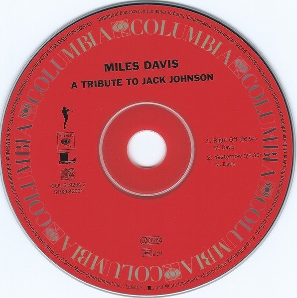 Miles Davis - A Tribute To Jack Johnson (CD)
