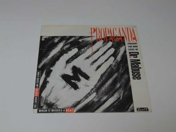 Propaganda - The Nine Lives Of Dr. Mabuse (7'')