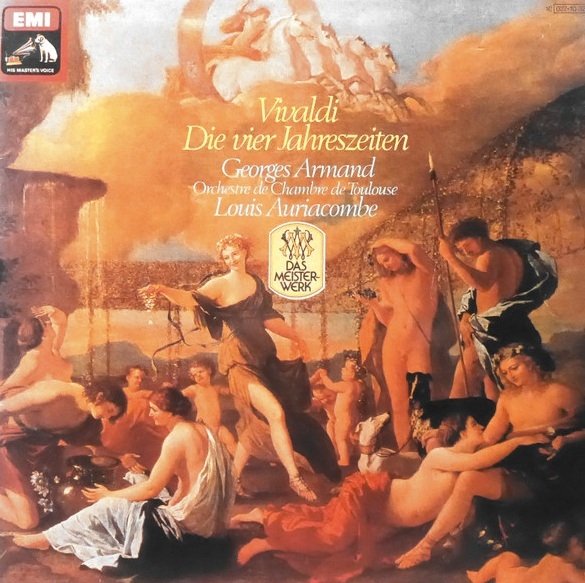 Vivaldi, Georges Armand, Orchestre De Chambre De Toulouse, Louis Auriacombe - Die Vier Jahreszeiten (LP)