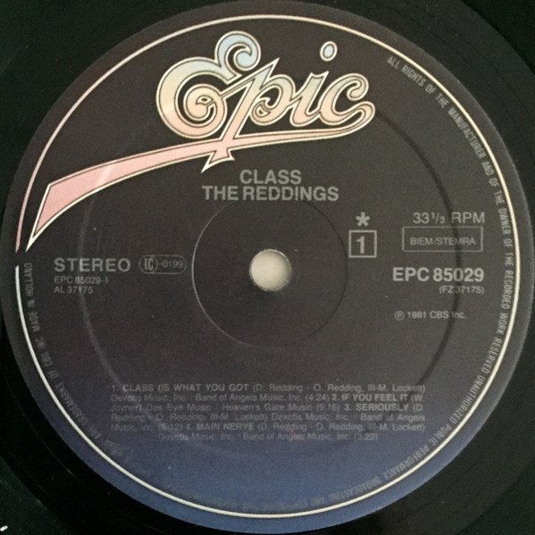 The Reddings - Class (LP)