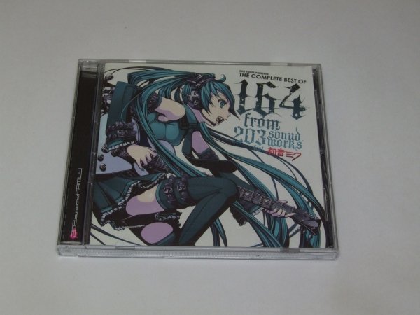 164 - The Complete Best Of 164 From 203 Soundworks Feat. 初音ミク (CD)