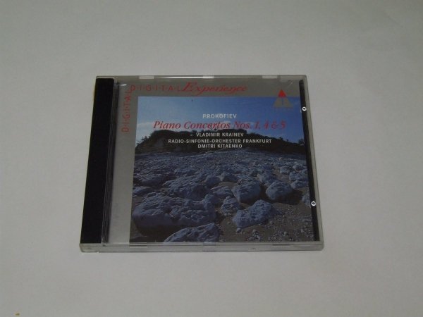 Prokofiev : Vladimir Krainev, Radio-Sinfonie-Orchester Frankfurt, Dmitrij Kitaenko - Piano Concertos Nos. 1, 4 &amp; 5 (CD)