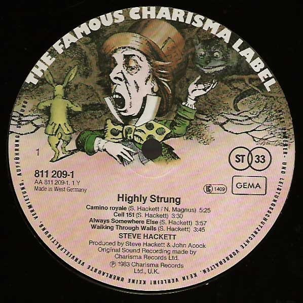 Steve Hackett - Highly Strung (LP)