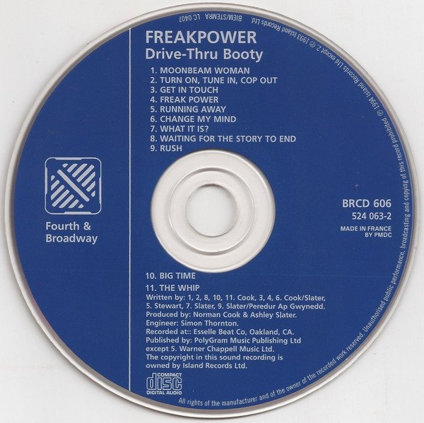 Freak Power - Drive-Thru Booty (CD)