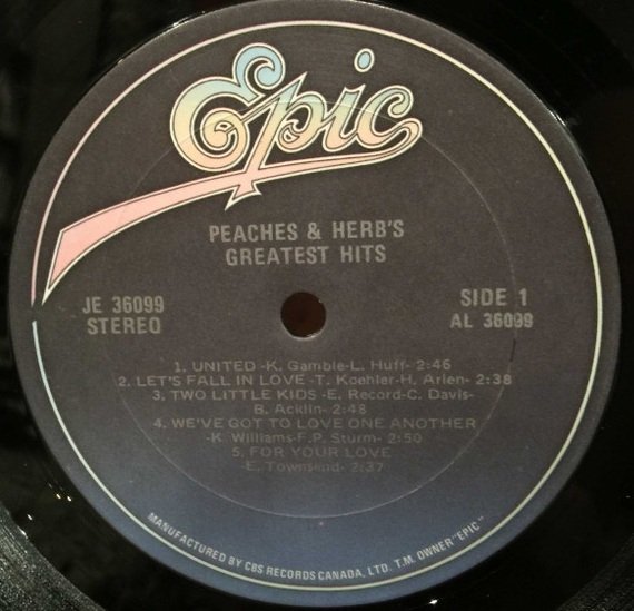 Peaches &amp; Herb - Greatest Hits (LP)