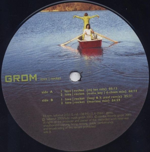 Grom - Love | Rocket (12'')