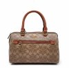 Torebka kuferek crossbody GUANCHI brązowa