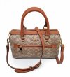Torebka kuferek crossbody GUANCHI brązowa