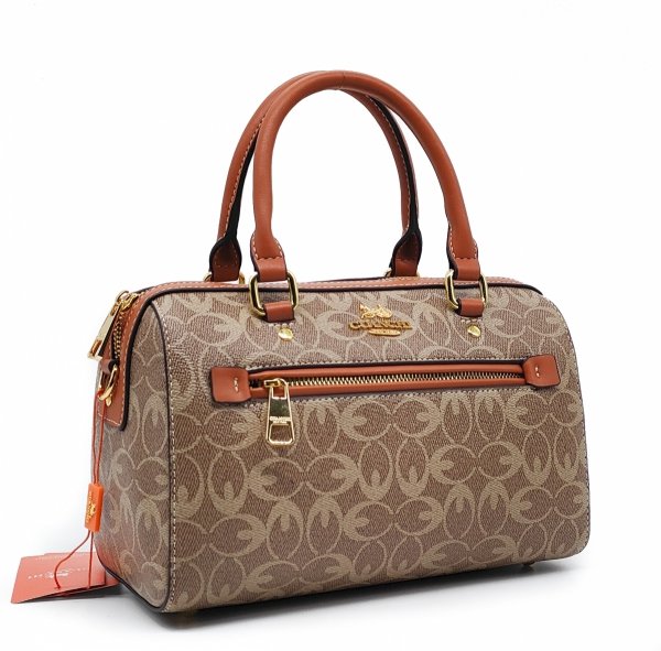 Torebka kuferek crossbody GUANCHI brązowa