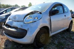 Szyba drzwi przód lewa Citreon C1 2005 Hatchback 3-drzwi