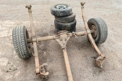 Most tył Ford Transit MK5 1994 2.5D