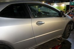 Szyba karoseryjna prawa Honda Civic VIII FN 2007 2.2i-CDTI N22A2 Hatchback 3-drzwi 
