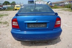 Klapa bagażnika tył + spojler Skoda Octavia I 1U 1999 Liftback