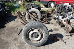 Resor tył lewy  Peugeot J5 1991 2.5TD (4-piórowy)