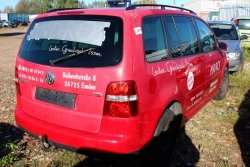 Ława sanki wózek zawieszenia tył VW Touran 1T 2003 1.9TDI AVQ Minivan 