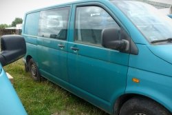 _Drzwi tył przesuwne prawe VW Transporter T5 2005 Bus (kod lakieru: LL6T)