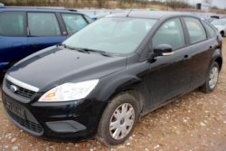 Szyba drzwi przód lewa Ford Focus MK2 Lift 2010 Hatchback 5-drzwi