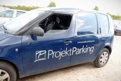 Drzwi przód lewe Skoda Praktik 5J Lift 2014 (2010-2015) (kod lakieru: LF5A)