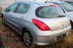 _Zderzak tył PDC Peugeot 308 T7 2010 Hatchback 5-drzwi (kod lakieru: EZR)