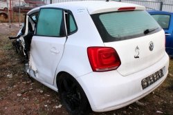 Szyba karoseryjna lewa VW Polo 6R 2012 Hatchback 5-drzwi 