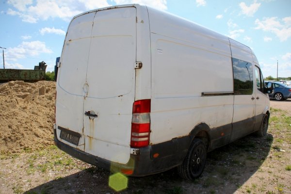 Szyba trójkątna przód prawa Mercedes Sprinter W906 2008 2.2CDI 646986 Bus