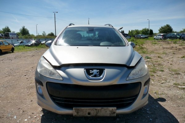 Komputer sterownik silnika + stacyjka Peugeot 308 I SW 2009 (2007-2011) 1.6HDI 9HX Kombi