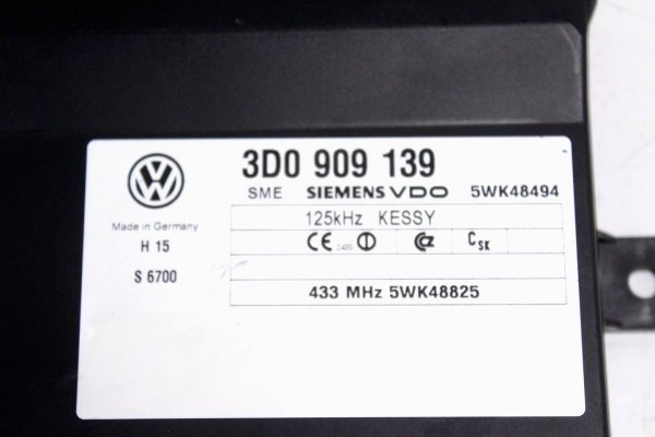 Moduł kessy VW Phaeton GP3 2008 3.0TDI CARA