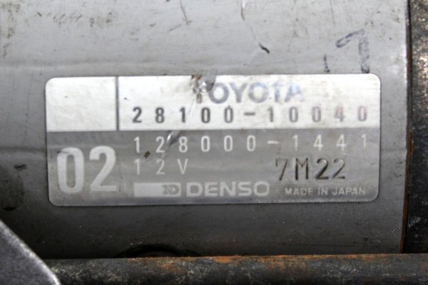 Rozrusznik Toyota Corolla E10 1992-1997 1.3i 16V