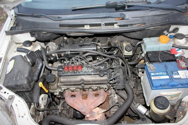 Zamek drzwi tył lewy Chevrolet Aveo T250 2011 Sedan 