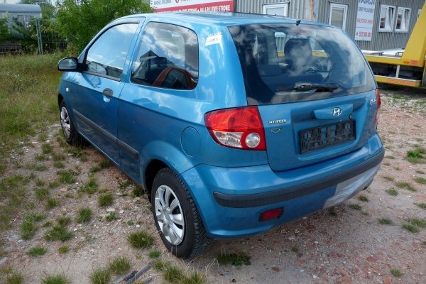 Lusterko lewe Hyundai Getz TB 2005 (2002-2005) Hatchback 3-drzwi (Kod lakieru: XU - SEA SIDE BLUE)