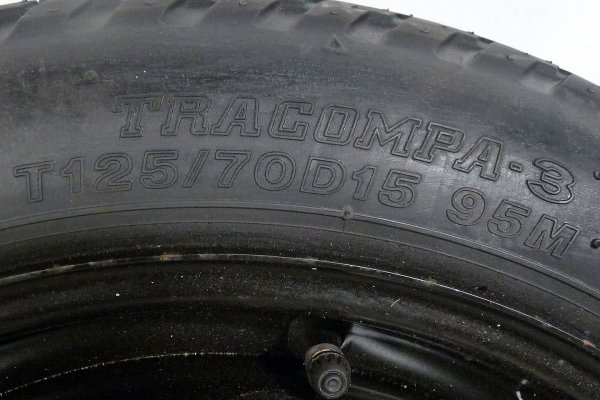 _Koło dojazdowe T125/70 D15 95M R15 4x100 Toyota Yaris II XP90 2010