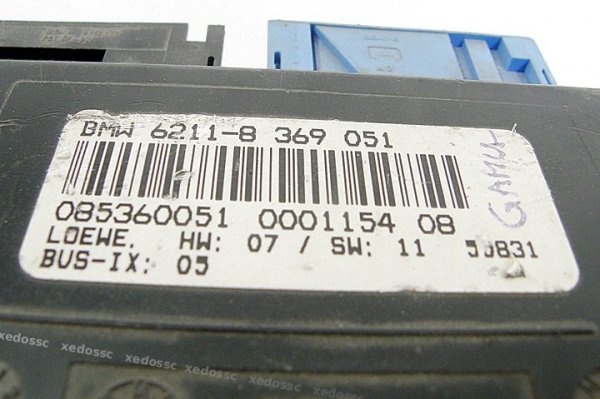 MODUŁ STEROWNIK LICZNIKA BMW 7 E38 8369051