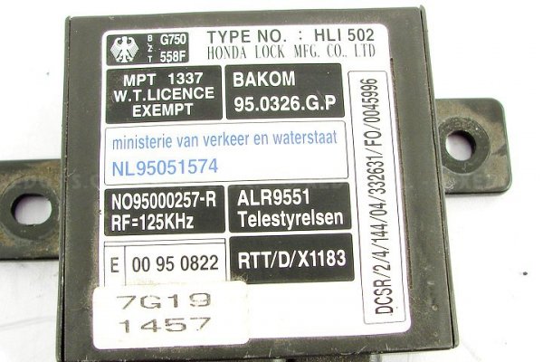 _Komputer silnika stacyjka immo Honda CR-V 1996-2001 2.0