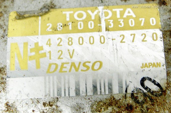 ROZRUSZNIK TOYOTA COROLLA E12 05 1.4 2810033070 FV