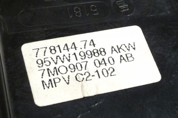 PANEL STEROWANIA KLIMATYZACJI FORD GALAXY WGR 98