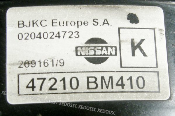 SERWO NISSAN ALMERA N16 03 1.8 16V 47210BM410