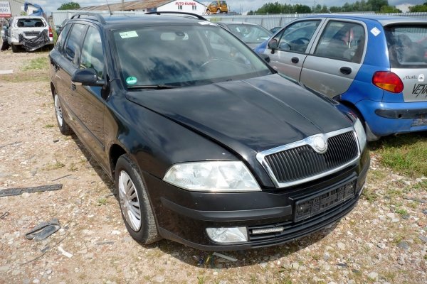 Szyba karoseryjna prawa Skoda Octavia II 1Z 2005 Kombi 