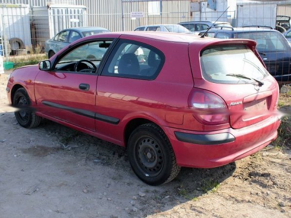 SZYBA DRZWI PRZÓD LEWA NISSAN ALMERA N16 02 3D