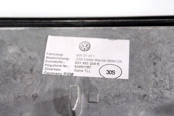 Kratka kratki nawiewu komplet VW Phaeton GP3 2011