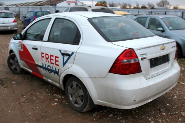 Podnośnik szyby tył prawy Chevrolet Aveo T250 2011 Sedan 