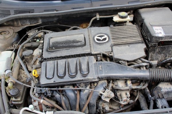 Drzwi Tył Lewe Mazda 3 BK 2007 1.6i Hatchback 5-drzwi (gołe drzwi bez osprzętu)