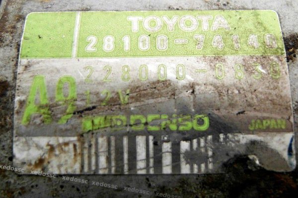 Rozrusznik Toyota Carina-e T19 1992-1997 2.0i 16V (1.4kW, 13 zębów)