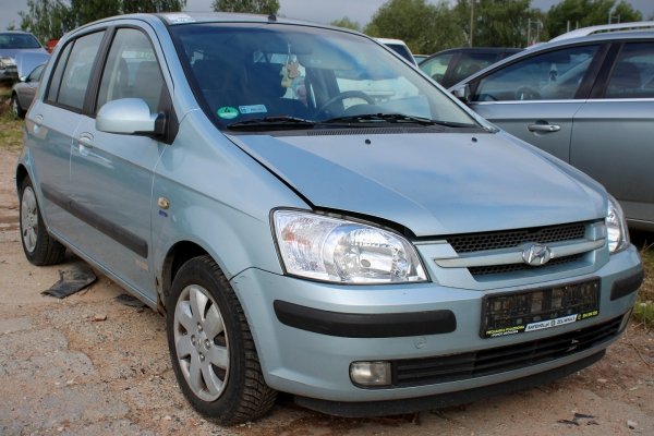 Szyba przód prawa Hyundai Getz TB 2004 Hatchback 5-drzwi  ( 5-pin )