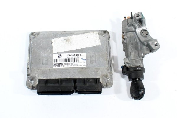 Komputer silnika stacyjka immobilizer VW Fox 5Z 2005 1.2i BMD
