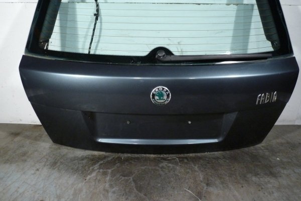 Klapa bagażnika tył Skoda Fabia 6Y 2004 Hatchback 5-drzwi
