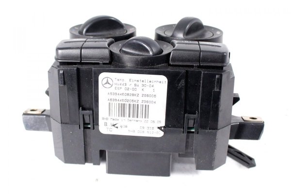 _Panel sterowania nawiewem przód Mercedes Vito W639 2005 Bus 