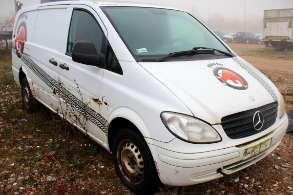 Fotel prawy pasażera podwójny Mercedes Vito W639 2005 Bus 
