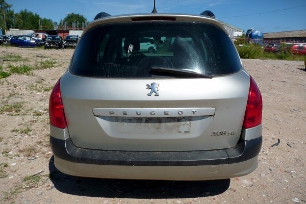 Komputer sterownik silnika + stacyjka Peugeot 308 I SW 2009 (2007-2011) 1.6HDI 9HX Kombi