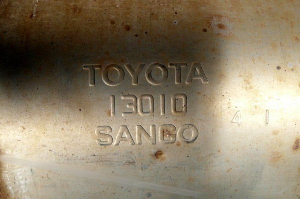 Rura wydechowa tłumik Toyota Land Cruiser 120